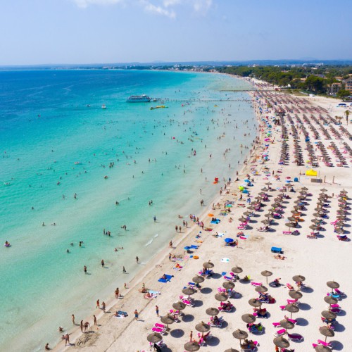 Alcudia het strand