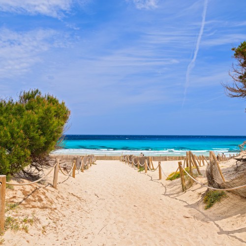 Cala Ratjada toegang strand