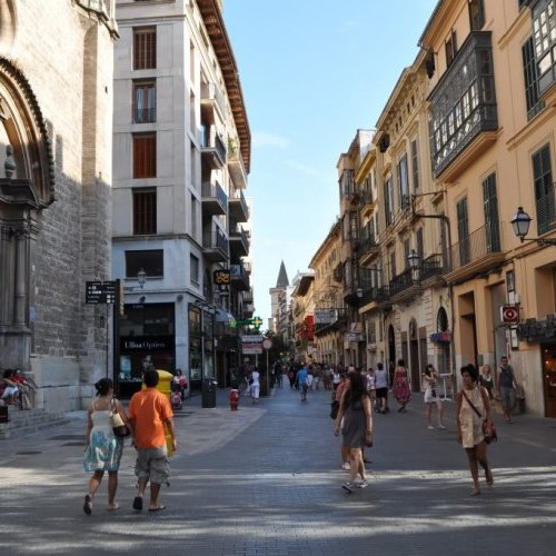Winkelstraat Mallorca