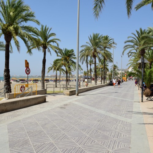 El Arenal strandpromenade