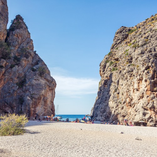 Sa Calobra bekend strand