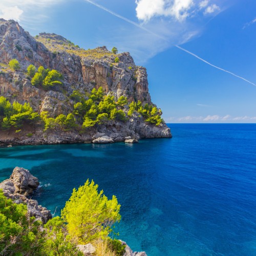 Sa Calobra uitzicht