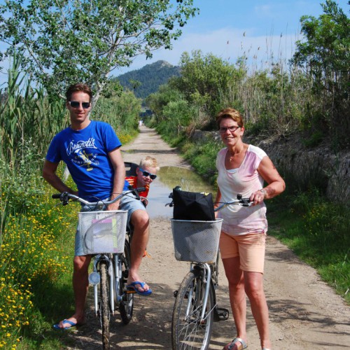 Goede fietspaden door prachtige natuur