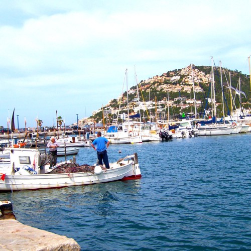Vissers in Port d'Andratx