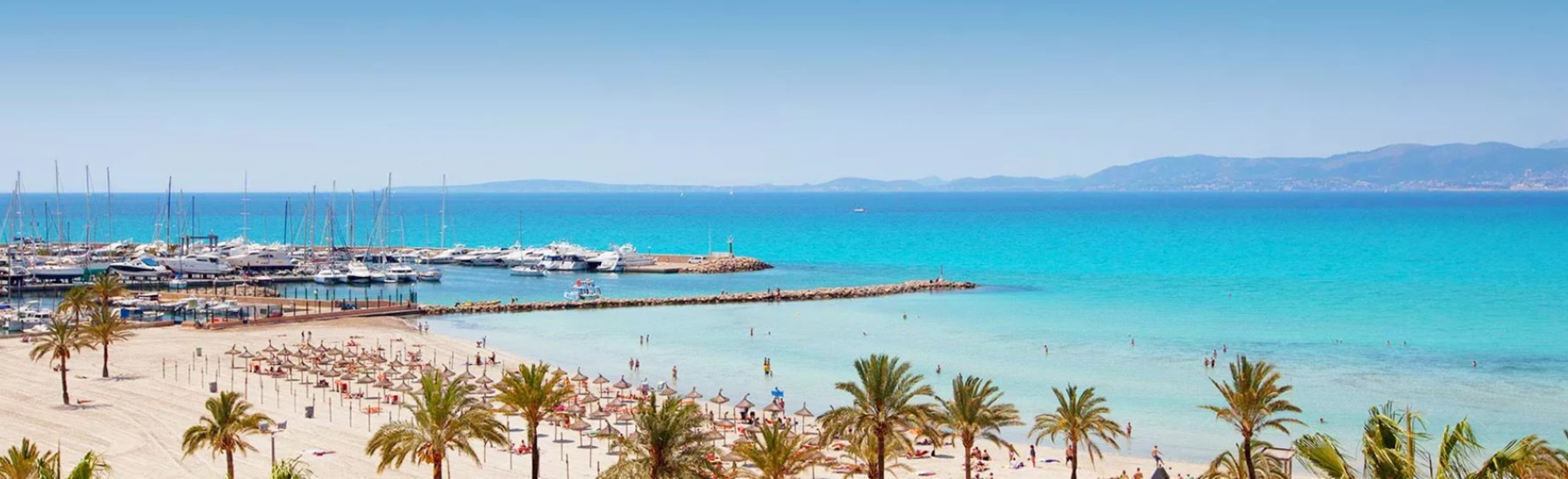 Strand bij El Arenal