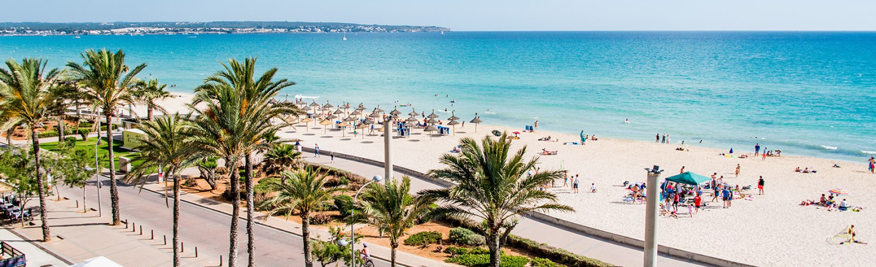 El Arenal Strand en boulevard