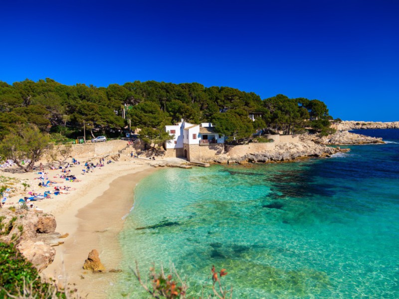 Strand Cala Gat - ook mooi voor snorkelaars