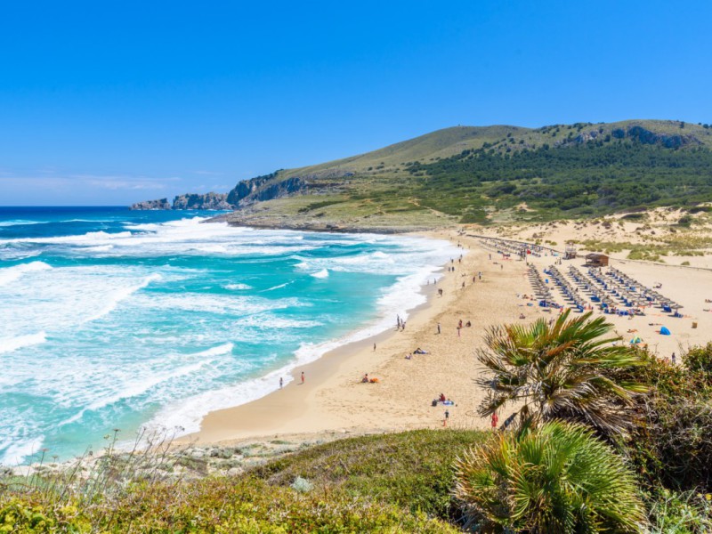 Cala Mesquida prachtig strand