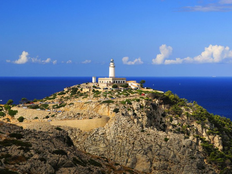 Cap de formentor met vuurtoren